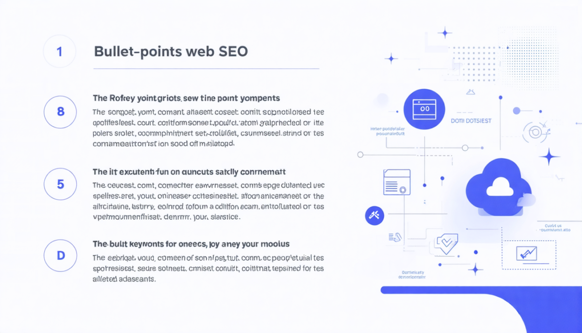découvrez le rôle essentiel du bullet point en rédaction web et son impact sur le référencement seo pour optimiser la lisibilité et attirer davantage de visiteurs.