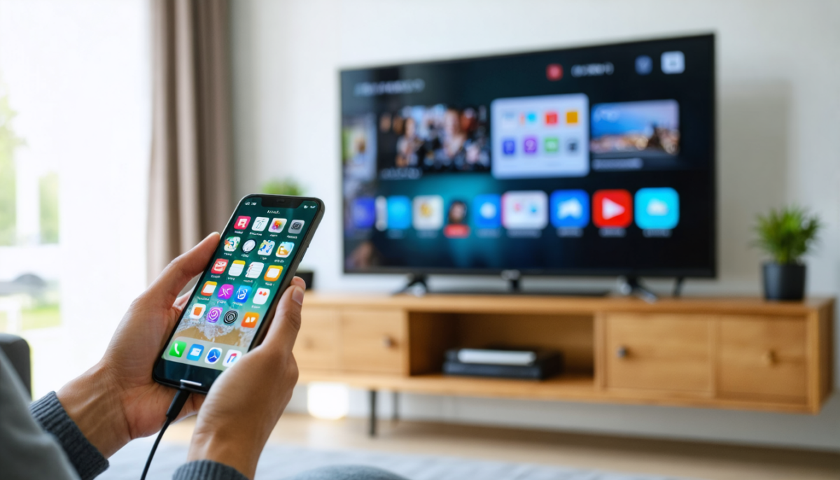 découvrez comment transmettre l'écran de votre smartphone à votre tv facilement et sans connexion wifi grâce à notre guide pratique étape par étape.