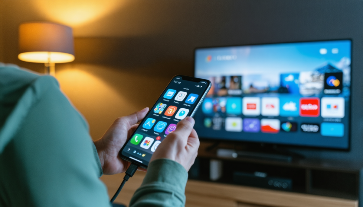découvrez comment transmettre l'écran de votre smartphone à la tv facilement, sans utiliser de connexion wifi, grâce à notre guide pratique étape par étape.