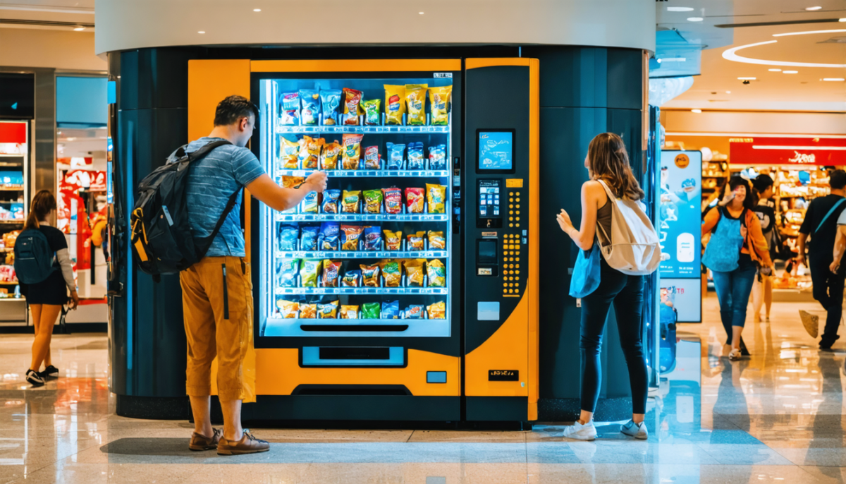 découvrez combien un distributeur automatique peut générer en revenu mensuel et les facteurs qui influencent ses gains.