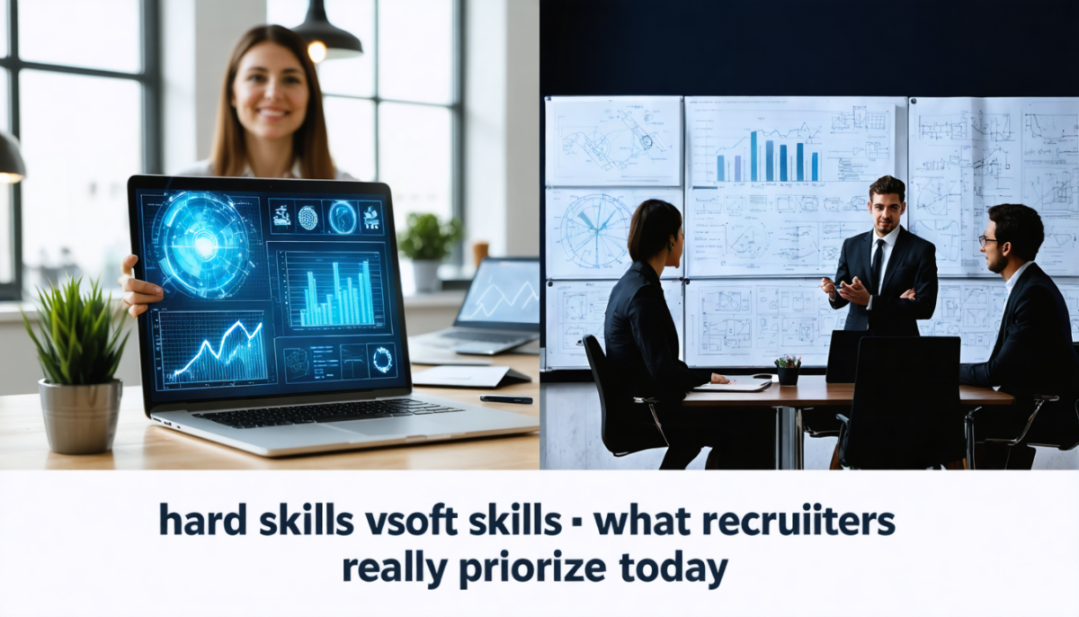 découvrez la différence entre hard skills et soft skills et apprenez quelles compétences les recruteurs valorisent aujourd'hui pour réussir votre carrière.