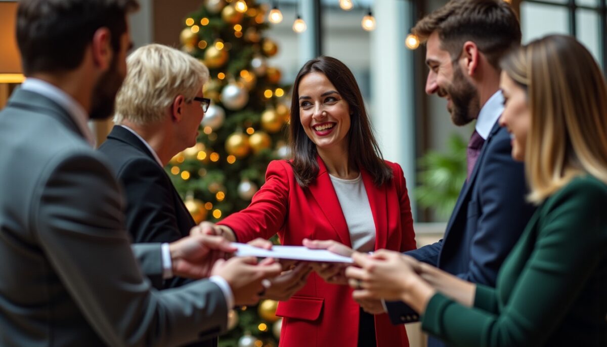 Modèles Inspirants de Messages Professionnels pour les Fêtes de Fin d’Année